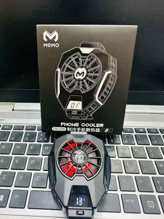 NEW MEMO DL05 RGB Cooling Fan | Portable Mobile Gaming Radiator