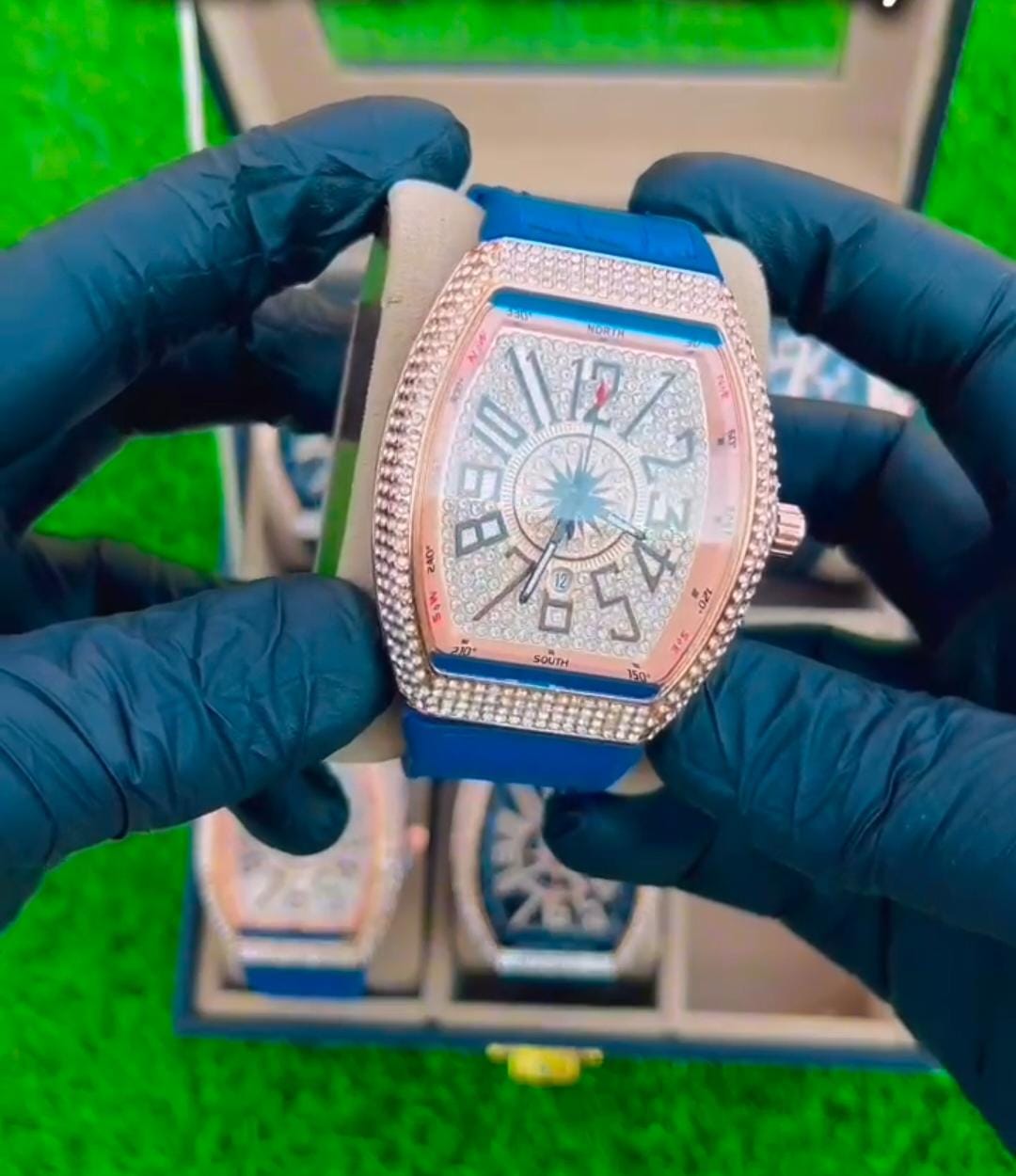 Luxury Iced-Out Watch