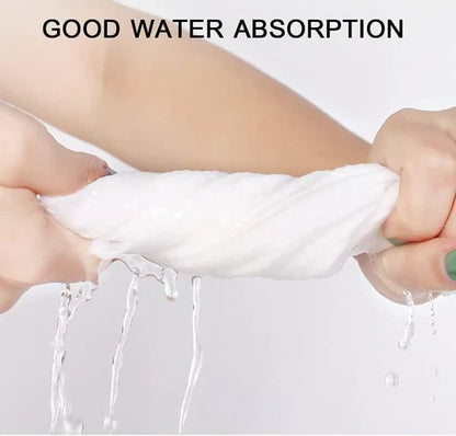 Pack of 3 Compressed Bath Towel for Travel and Quick-Drying with strong absorption 70 by 140 cm