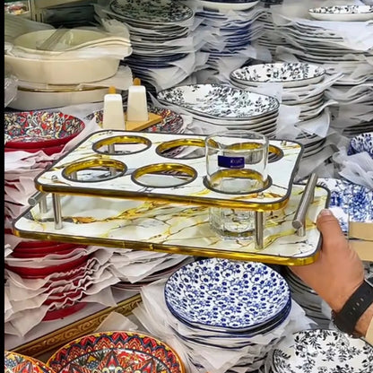Glass Holding Tray