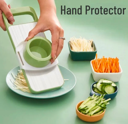 Ramadan Sale Offer 5 in 1 Multifunction Vegetable Slicer Cutter