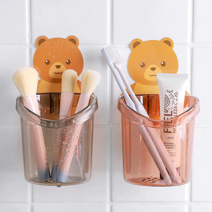 Wall Mounted Bear Holder – Cute & Durable Organizer for Home Use