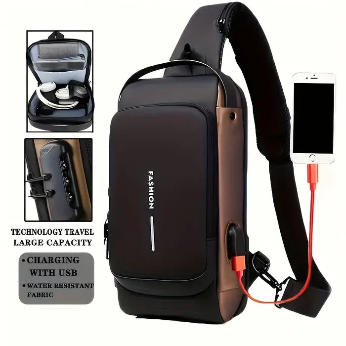 Anti Theft Luxury Chestbag