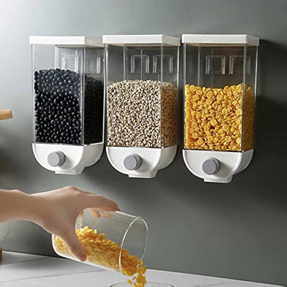 Imported Kitchen Food Storage Container Can Hold all Kinds Of Food, Like Candy, Grains, Rice and Best For Dry Goods, Beans, Oatmeal and Cereal