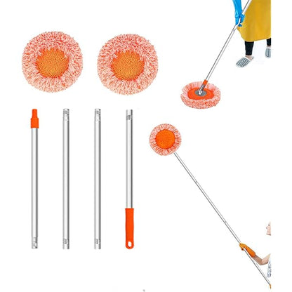 Rotatable Adjustable Sunflower Extendable Mop For Car Wash Home Dust Wall and Floor Cleaning