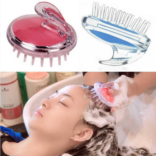 Silicone Scalp Massager and Hair Cleansing Brush