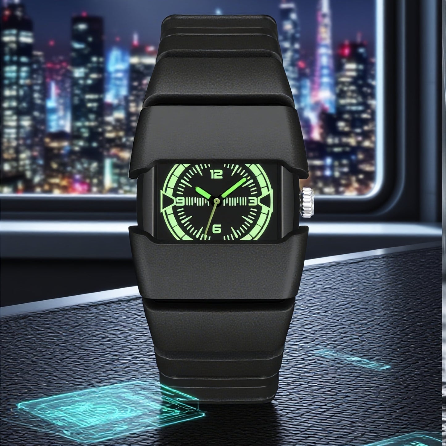 Ultra Light Carbon Fiber Sport Men’s Watch