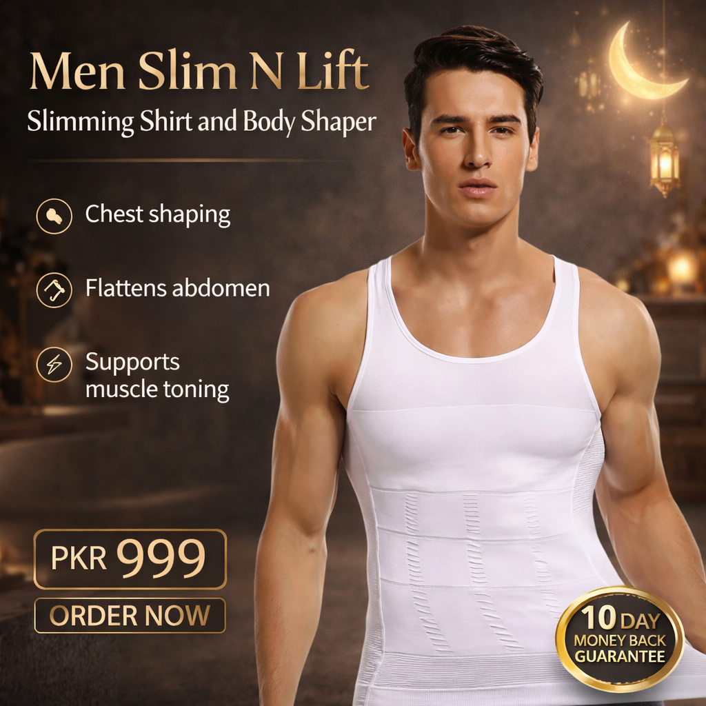 Men Slim N Lift Slimming Shirt and Body Shaper