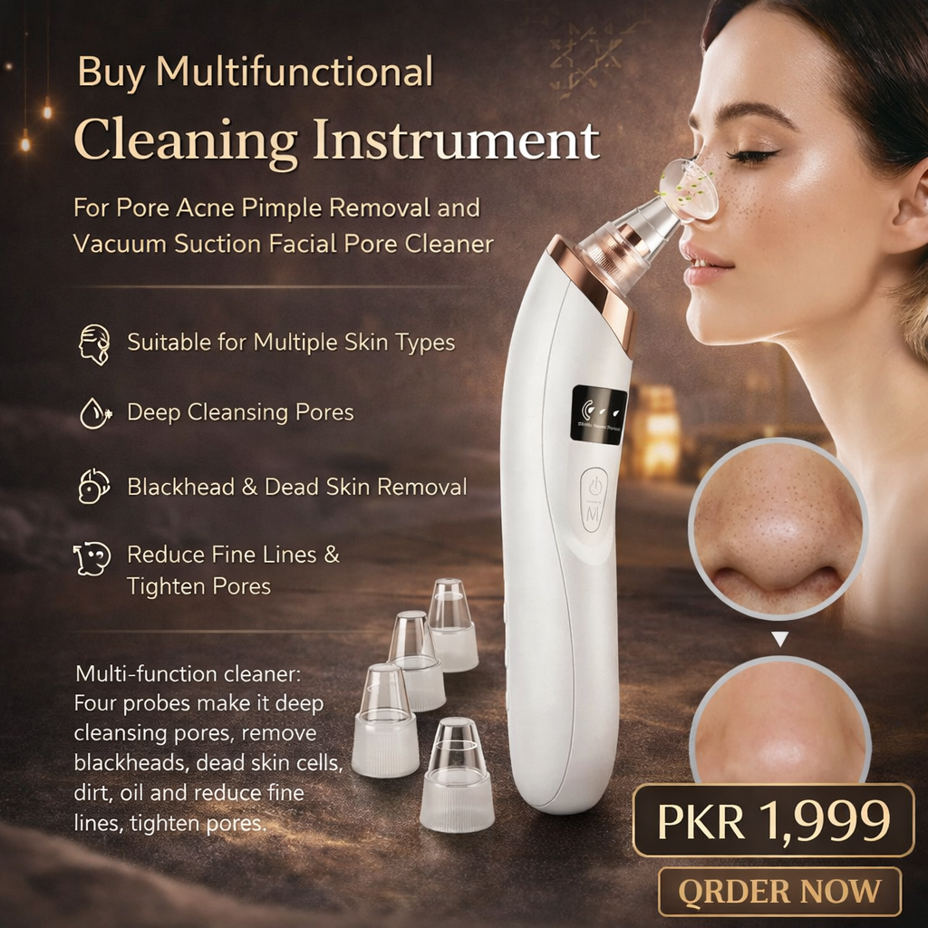 Remove Acne Instrument Multifunctional Cleaning Instrument For Pore Acne Pimple Removal and V ...