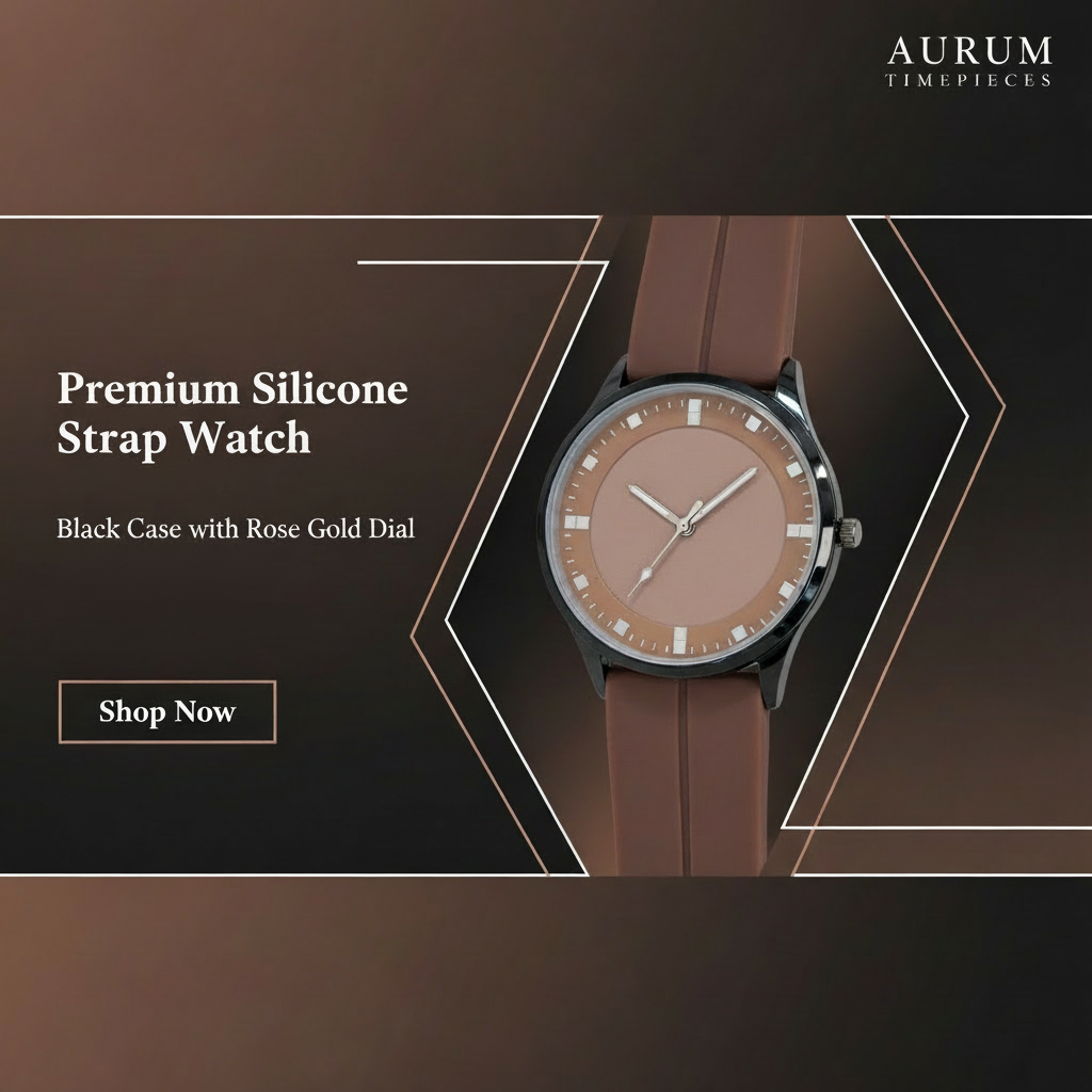Vitz Regalia Brown Colour Men Watch – 199Collection