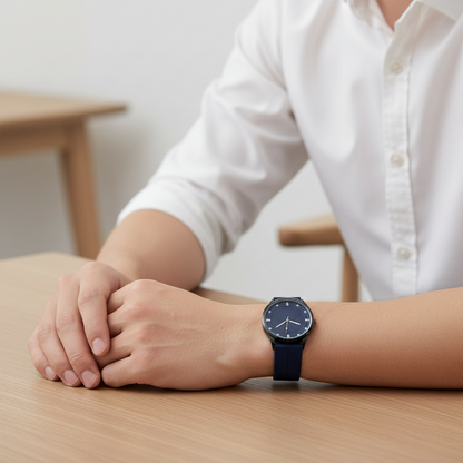 Vitz Regalia Navy Blue Colour Men Watch