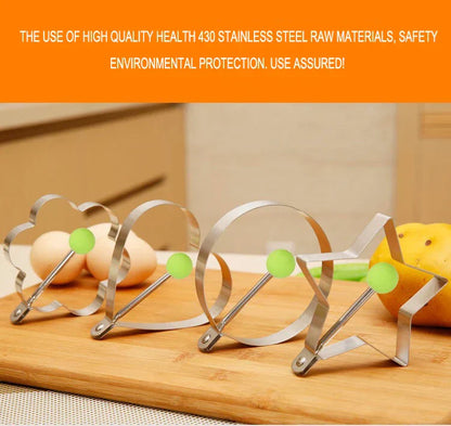 Pack of 4 Egg Shaping Molds