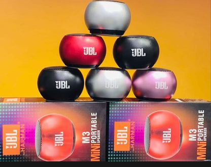 JBL Harman Mini Portable Bluetooth Speaker M3 T With Box For Home and Outdoor Use
