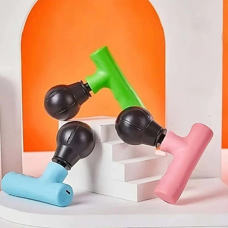 Portable Pocket Electric Body Massager Gun for Fascial Deep Muscle Massage