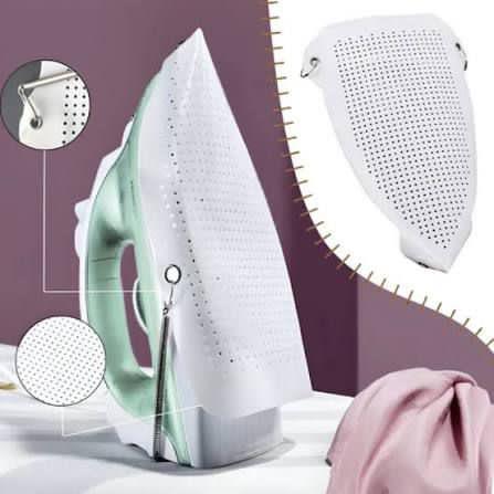 Non-Stick Iron Soleplate Cover | Iron Protector Shoe for Clothes – Heat Resistant & Fabric Safe
