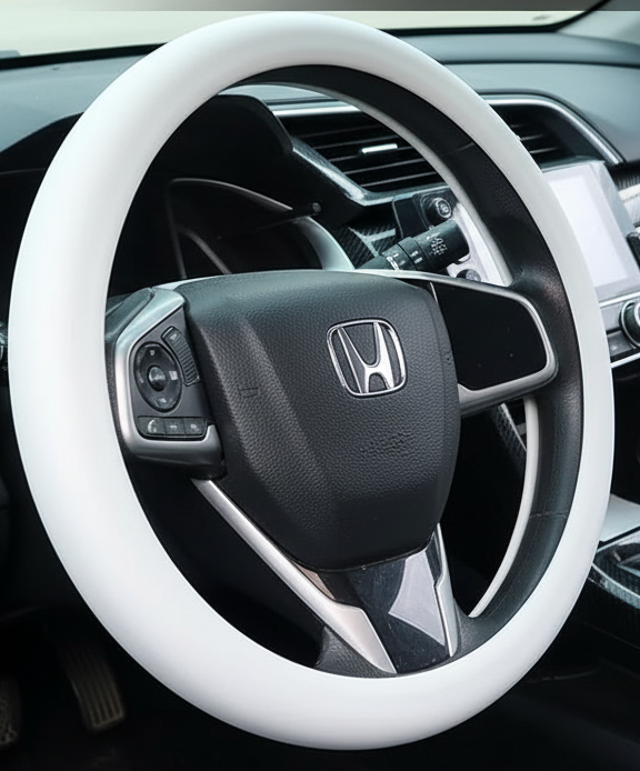 Premium Silicone Steering Wheel Cover – Anti-Slip, Heat Resistant & Comfortable Grip