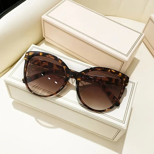 Women's Classic Tortoiseshell Cat-Eye Sunglasses
