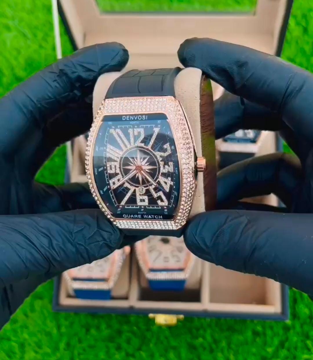 Luxury Iced-Out Watch