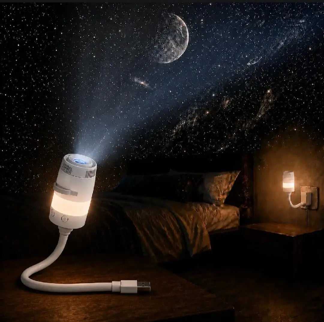 Flexible USB Starry Sky Projector Night Lamp