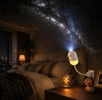 Flexible USB Starry Sky Projector Night Lamp