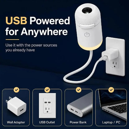 Flexible USB Starry Sky Projector Night Lamp